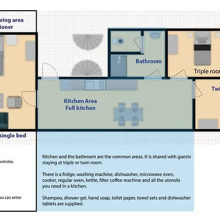 Hostel In The Heart Of Sisli - 1 Min To Metro - Shared Bathroom And Kitchen Istanboel